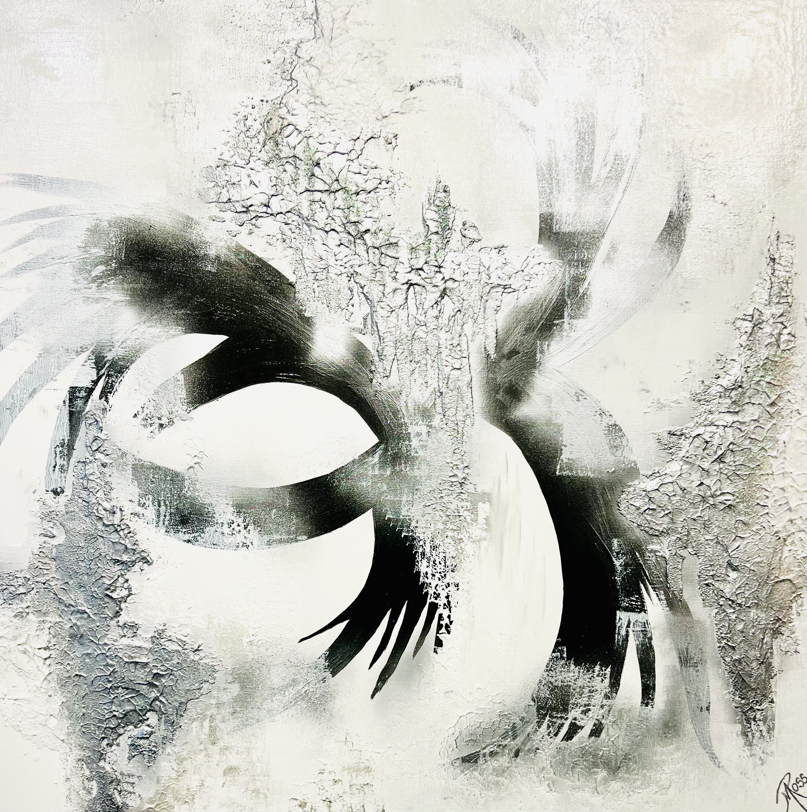 Survivor - painting by Mette Ross